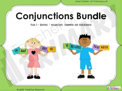 Conjunctions Bundle - Year 2